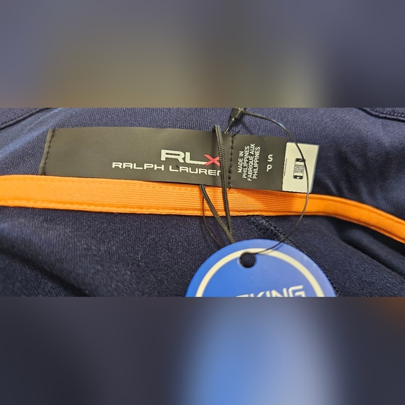 Rlx Ralph Lauren Golf Half Zip Wicking Performance Pullover Men's Size Small - Picture 13 of 15